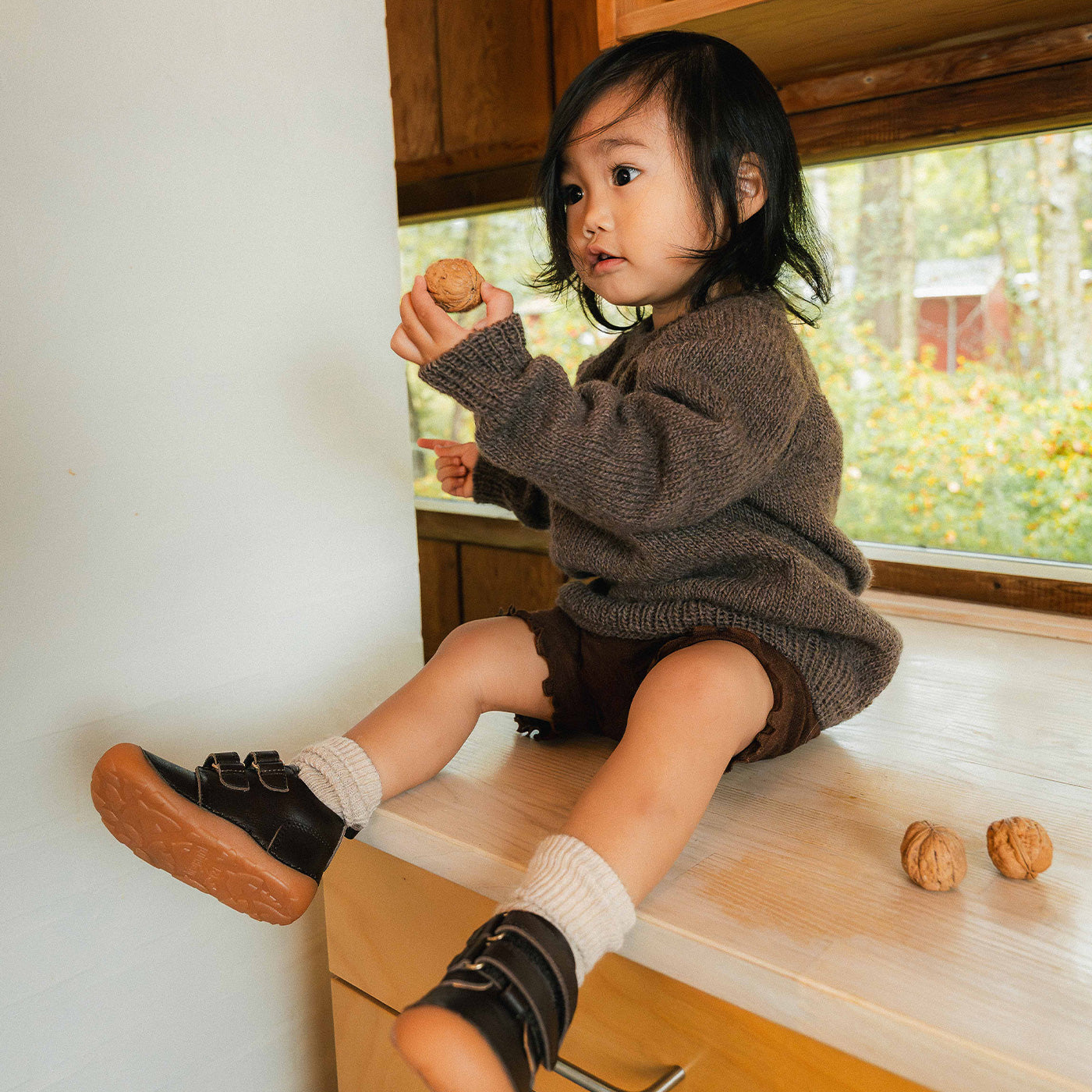 bisgaard barefoot carter dark brown