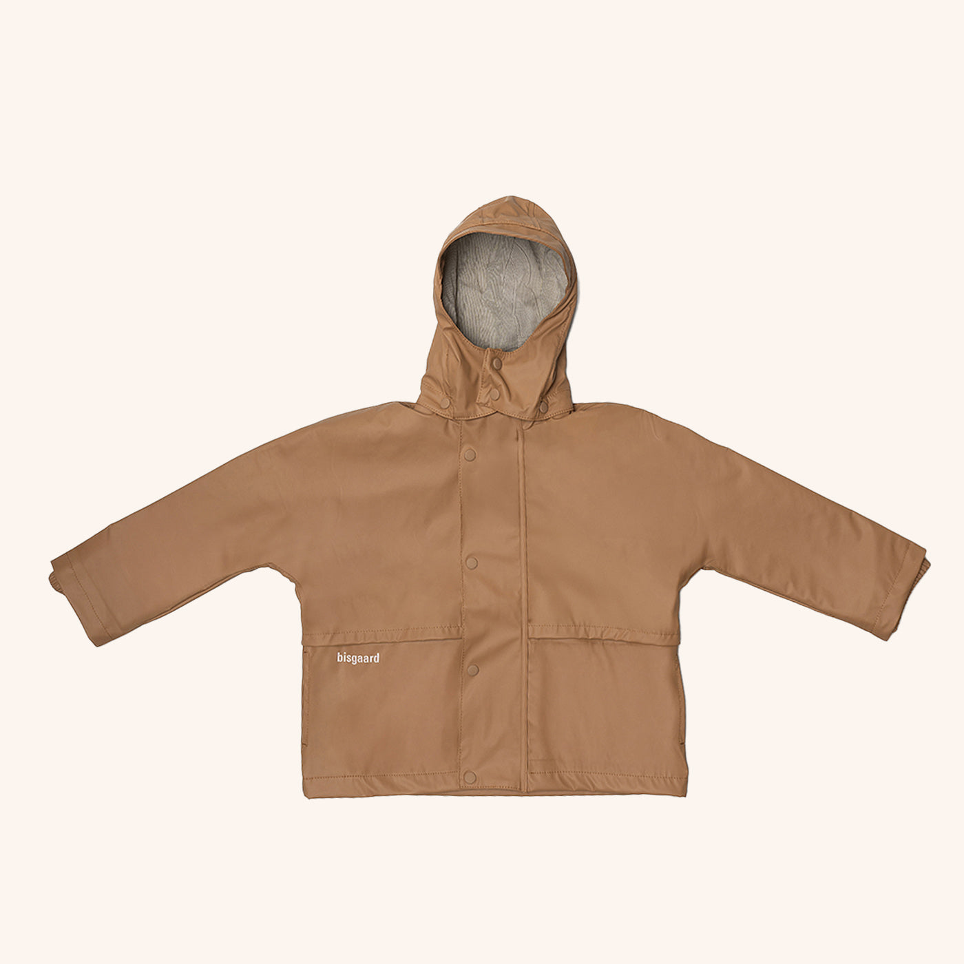 bisgaard aarhus rain jacket caramel