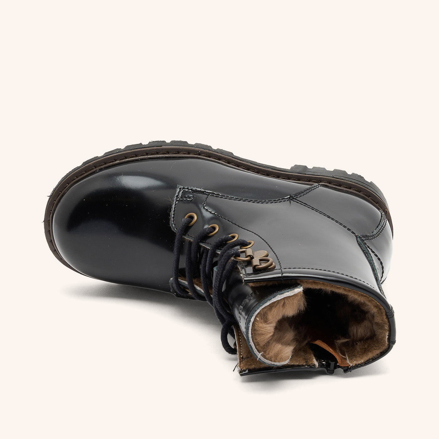 bisgaard maia lamb black polido