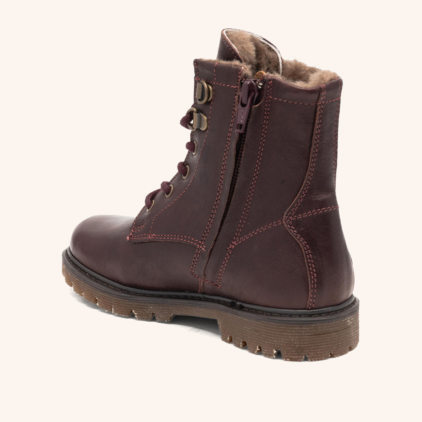 bisgaard maia lamb bordeaux