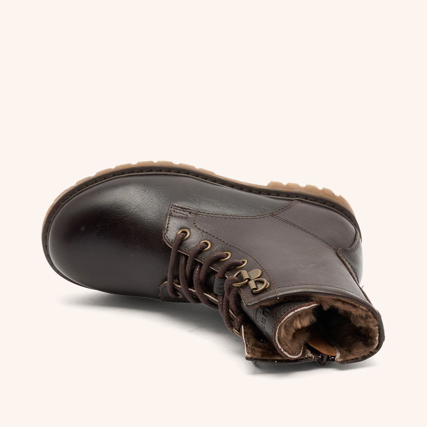 bisgaard maia lamb dark brown