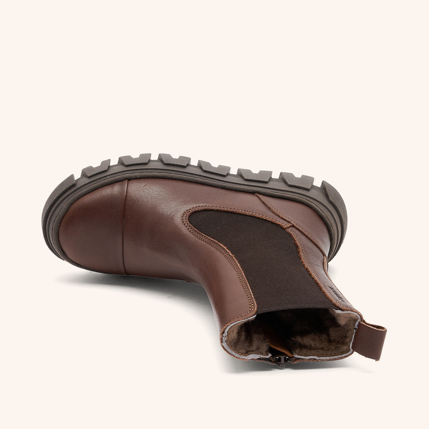 bisgaard nilla lamb dark brown