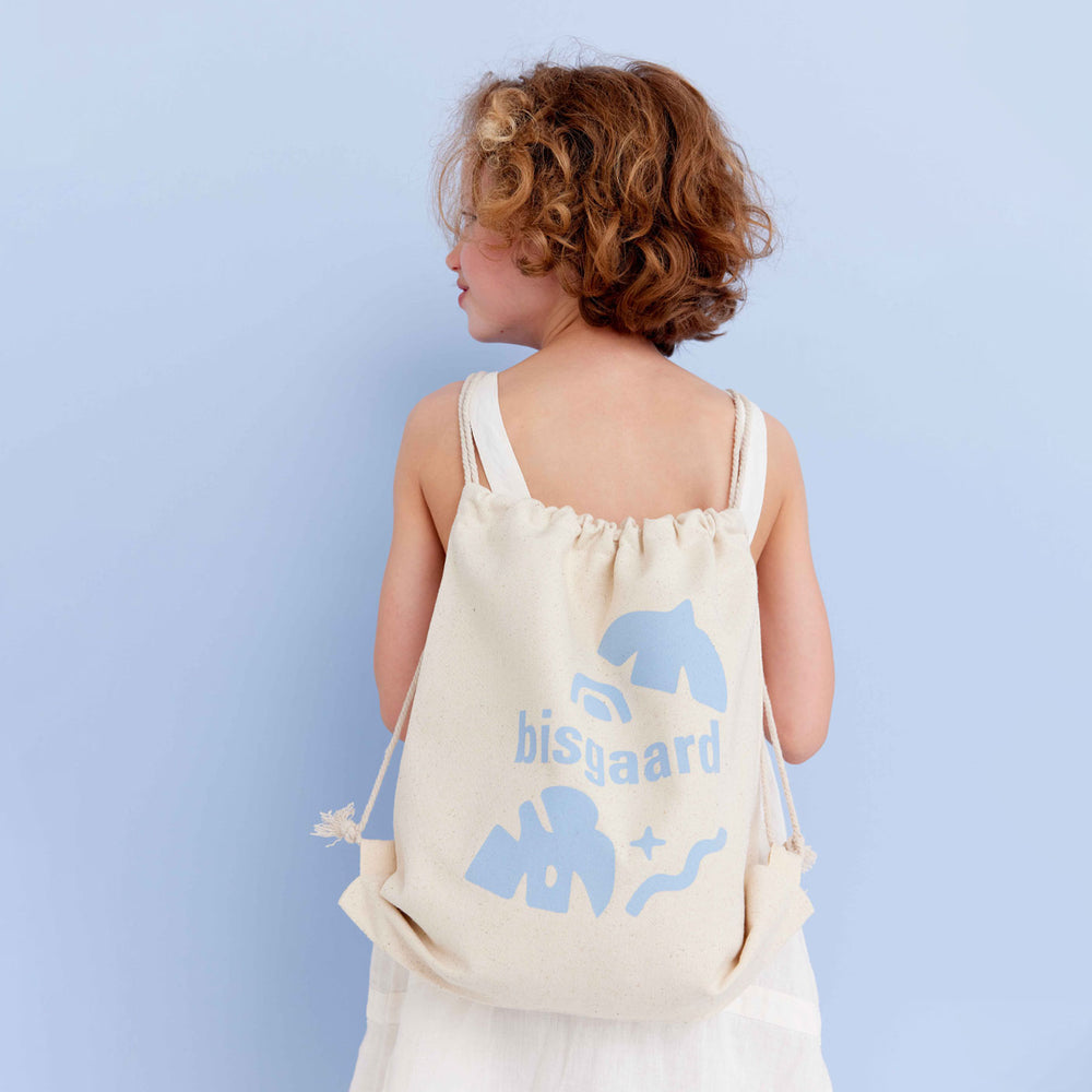 bisgaard gym bag beige