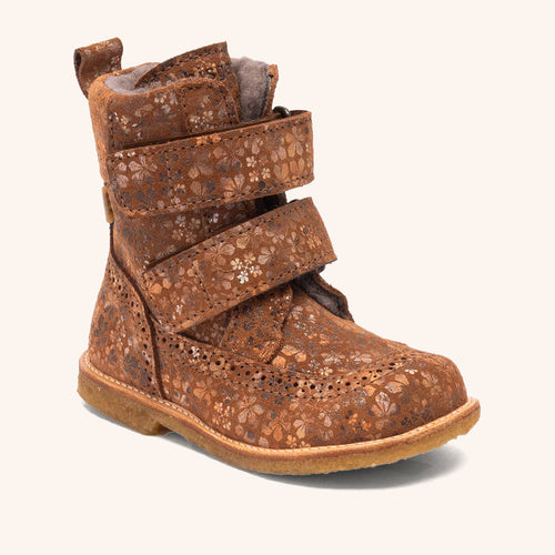bisgaard elba tex brown flower