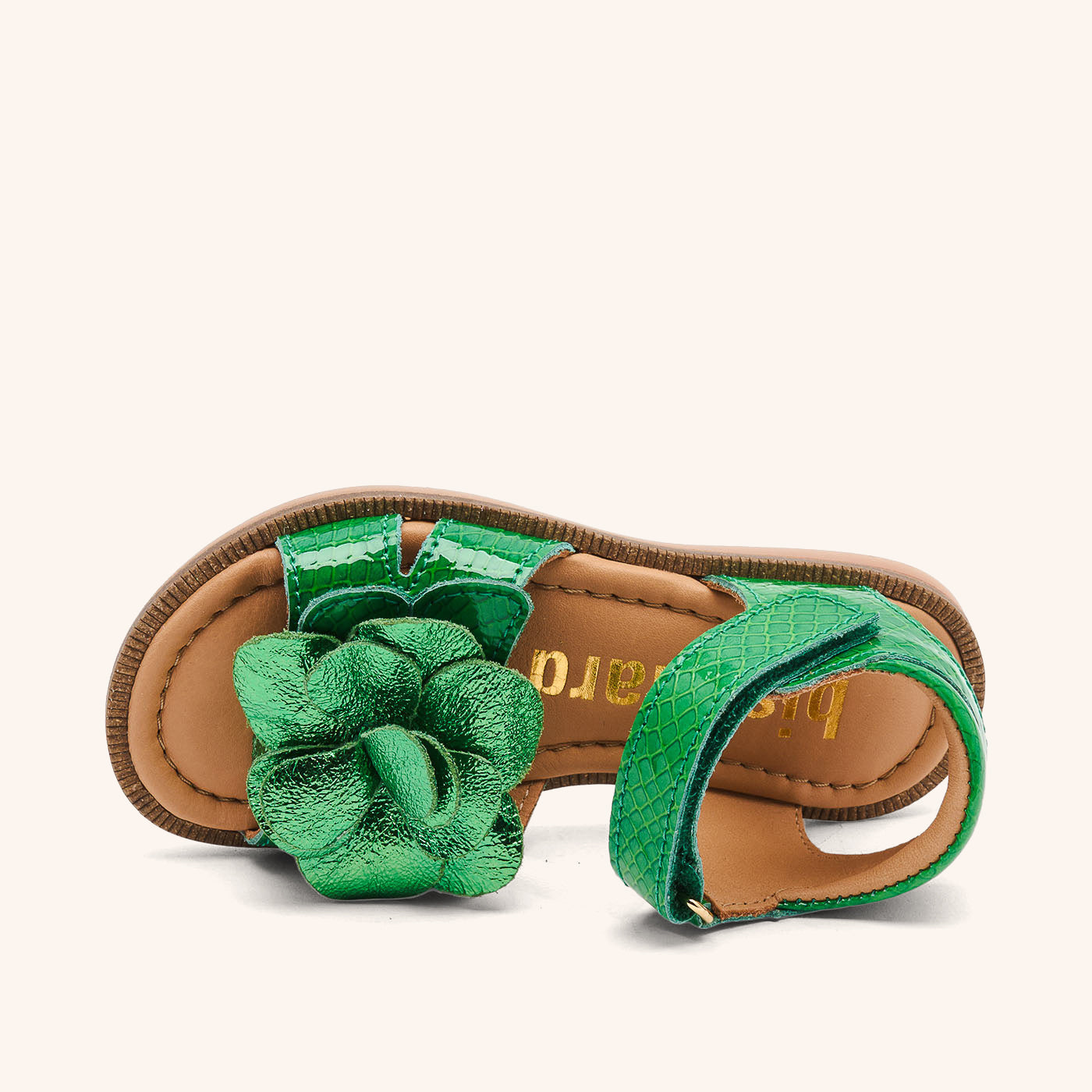 bisgaard agnes green croco