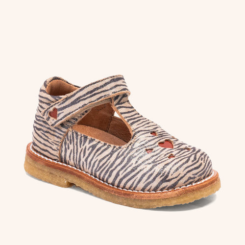 bisgaard almea zebra glitter