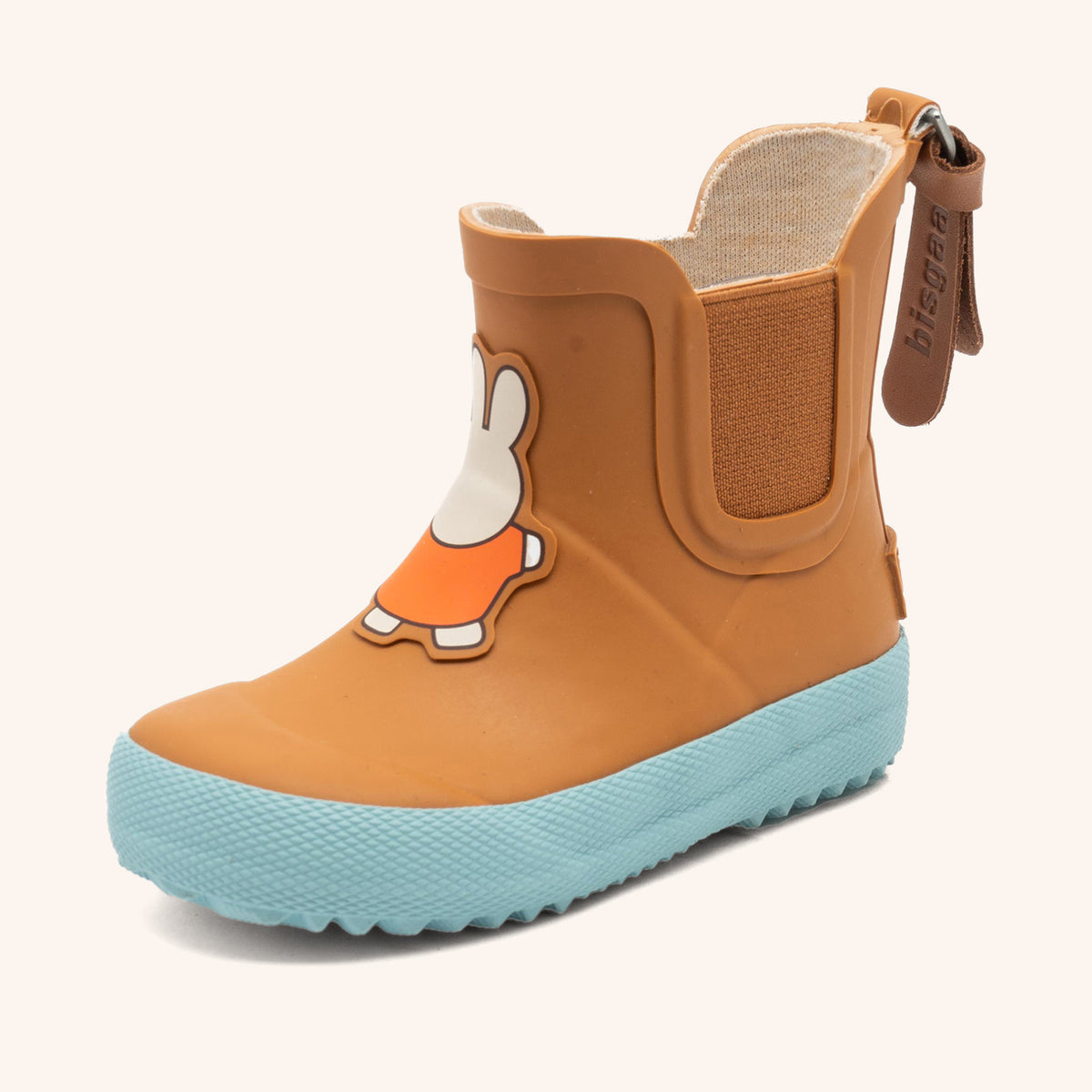 miffy x bisgaard baby rubber brown