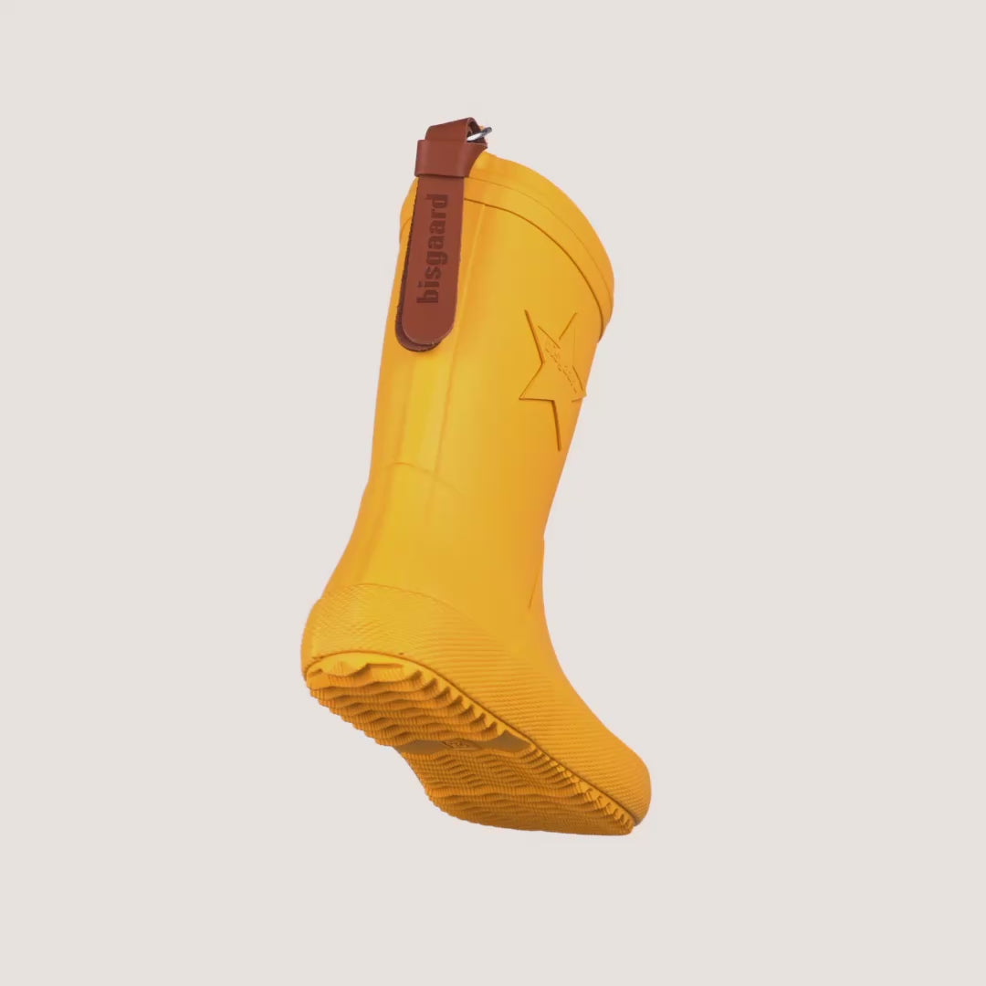 bisgaard star rubber yellow